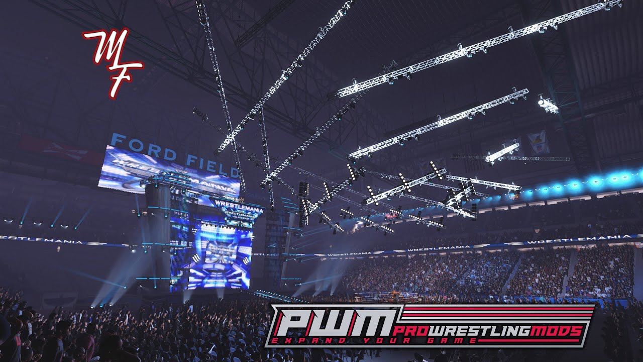 WWE 2K24 WRESTLEMANIA 23 ARENA MOD