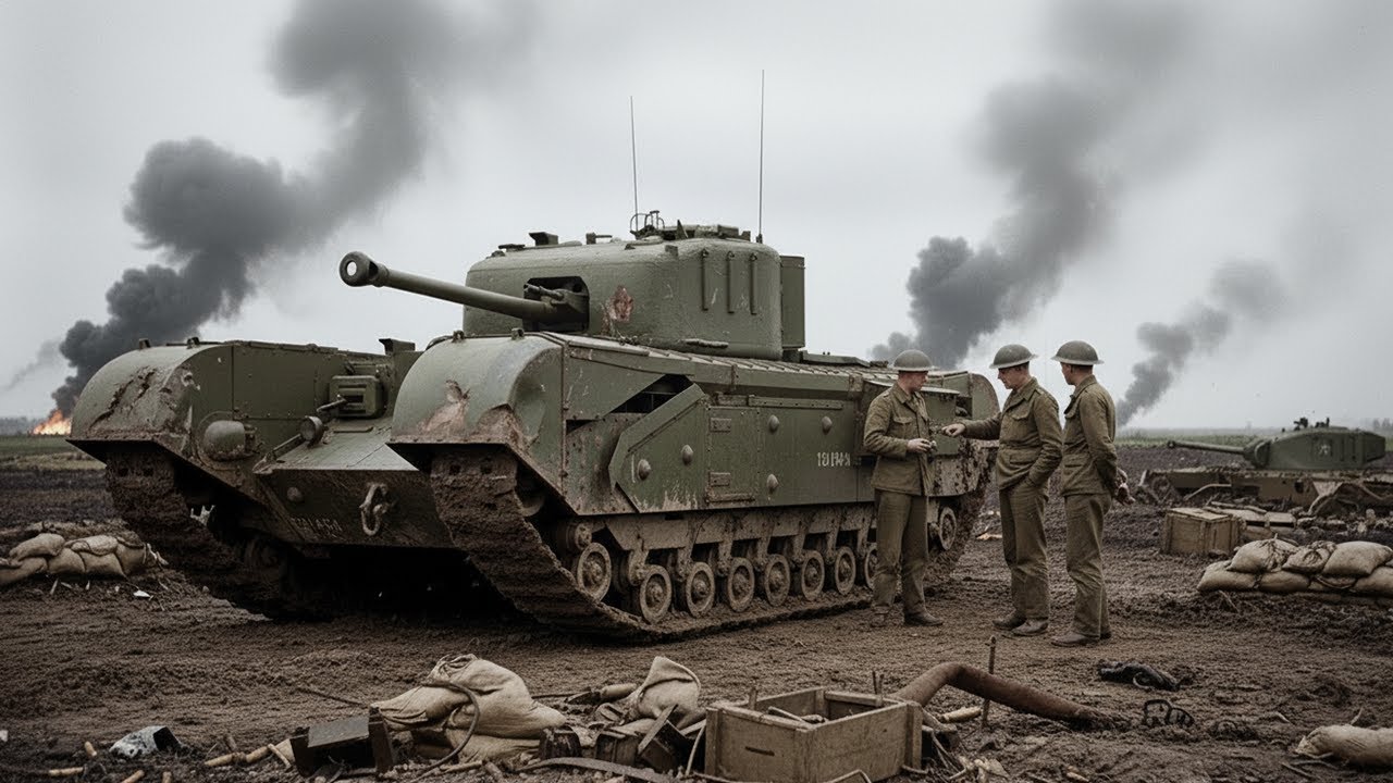Dlaczego czołg Churchill był największą bronią obronną aliantów
