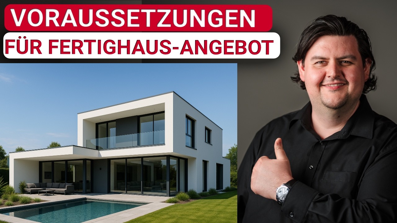 Wie kriege ich ein Fertighausangebot?