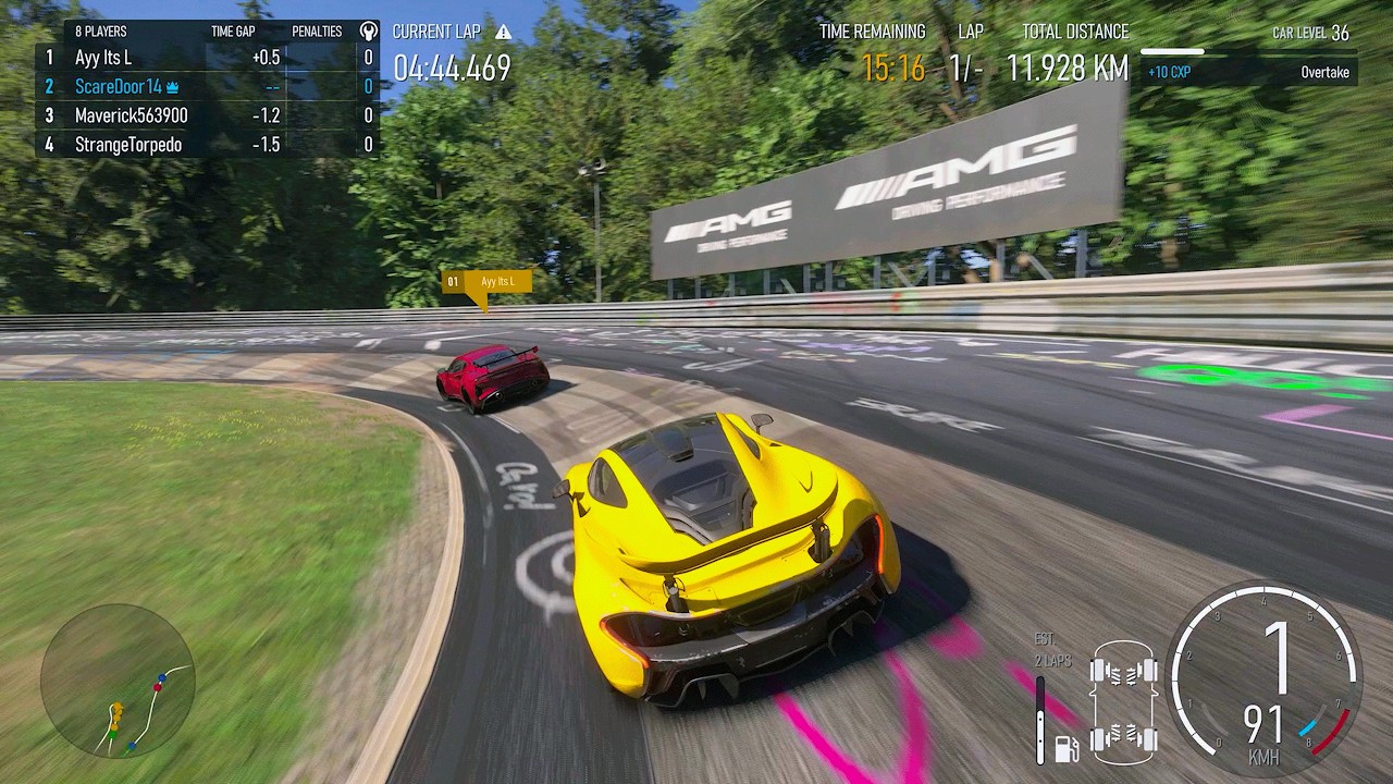 This Downgraded McLaren P1 Is A Monster On The Nordschleife (Forza Motorsport)
