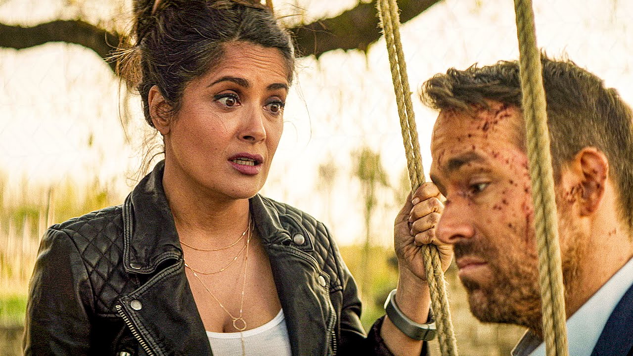 Salma Hayek Farts.. A Lot... - HITMAN'S WIFE'S BODYGUARD Bloopers! (2021)