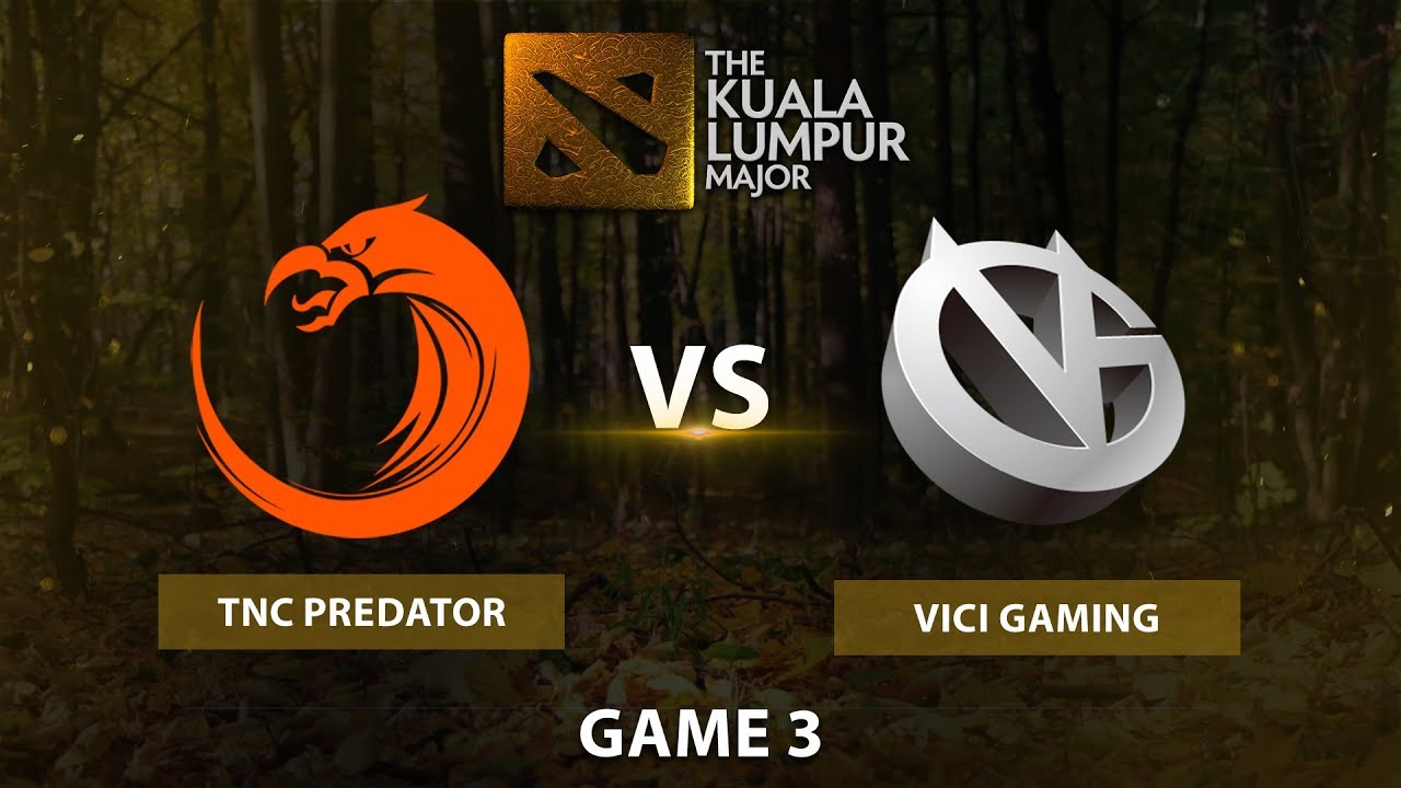 TNC Predator vs Vici Gaming |BO3 LB|Game 3|The Kuala Lumpur Major