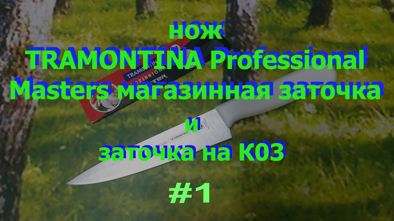 заточка TRAMONTINA Ч.1 30/04/23