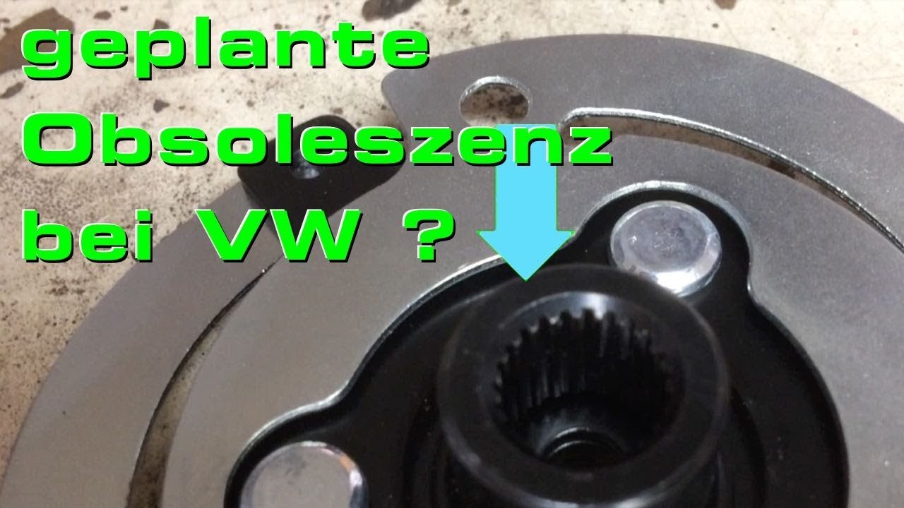 Geplante Obsoleszenz bei VW und Audi aufgedeckt?