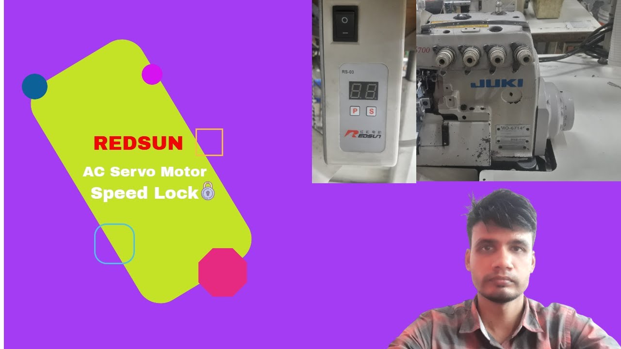 Redsun AC Servo Motor Speed Lock | Tech Tanvir
