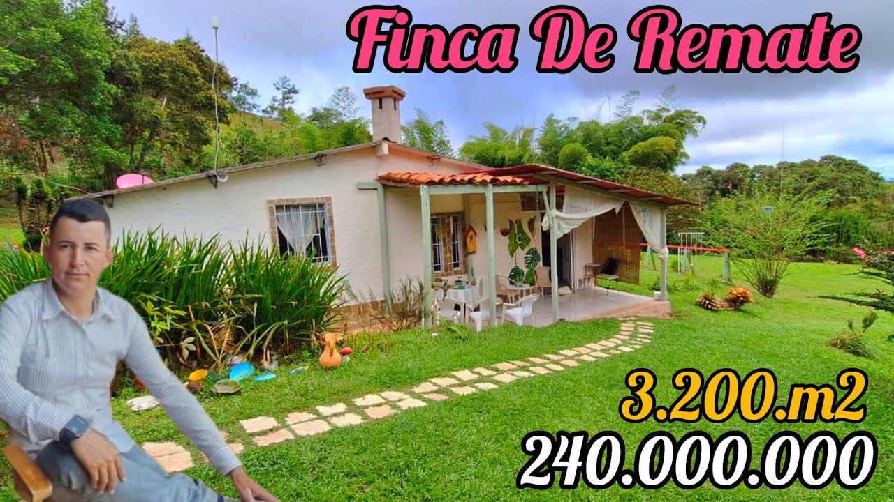 #PEDROPARRA Finca De #Remate Cerca Cali 3.200.m2 Barata Campo Ventas #Propiedades