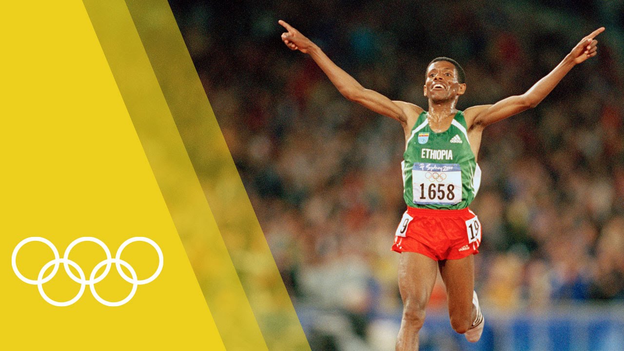 Haile Gebrselassie - 10,000m Olympic Champion at Sydney 2000