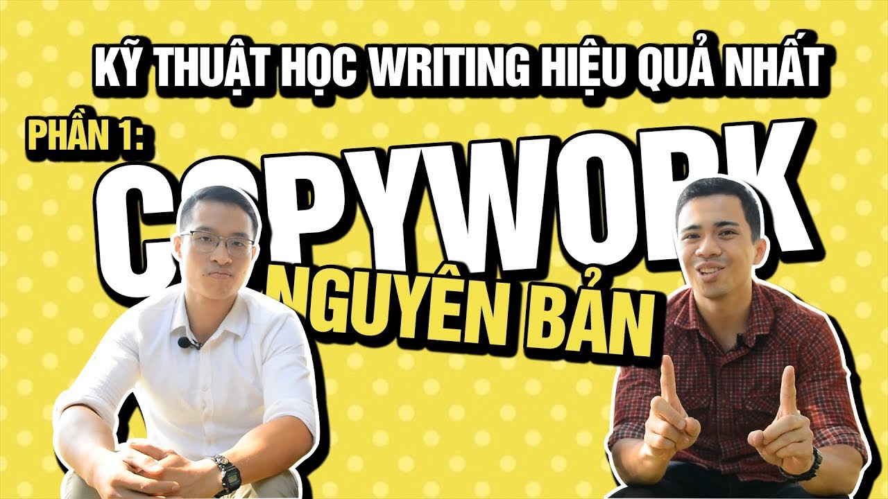 Hướng Dẫn Copywork Để TỰ HỌC WRITING