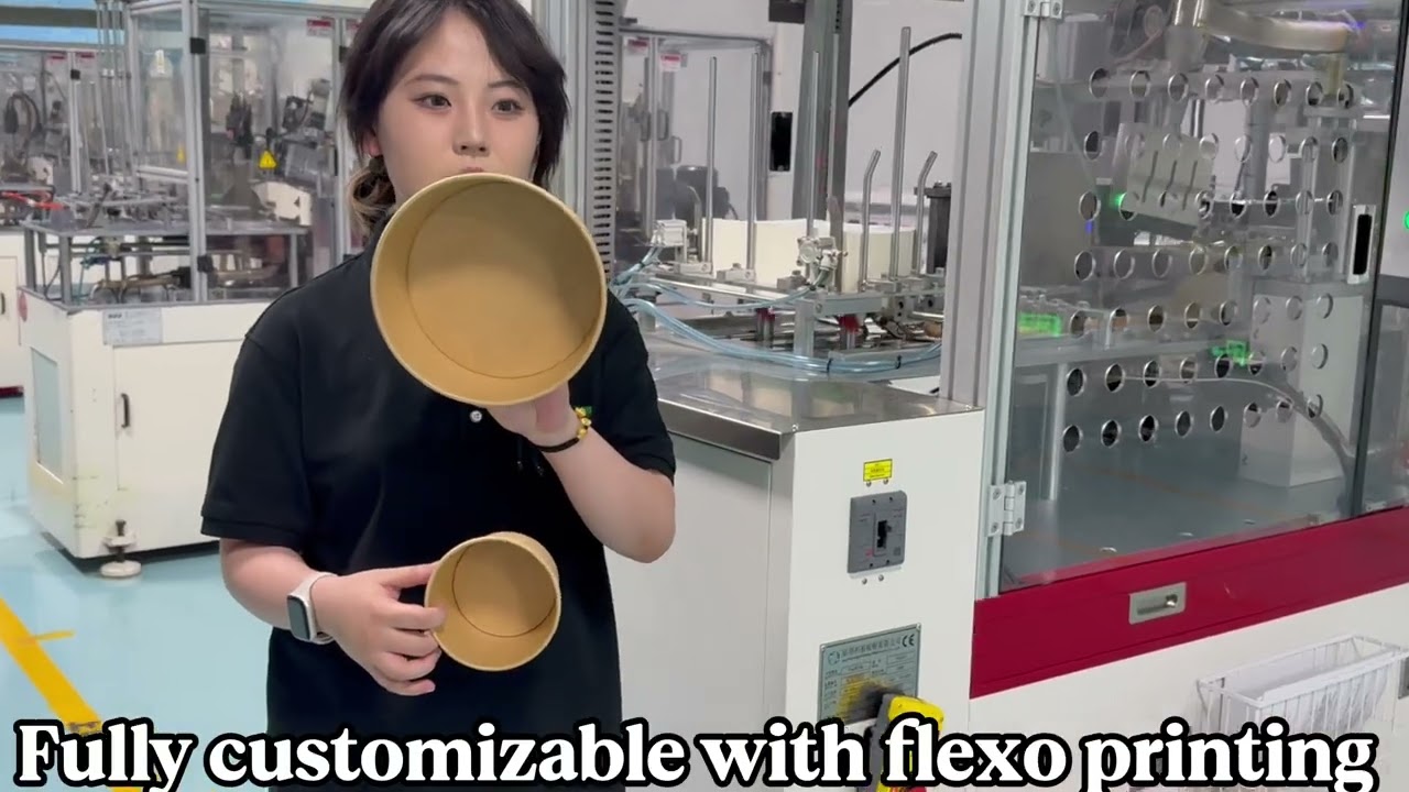 Eco-friendly paper bowls