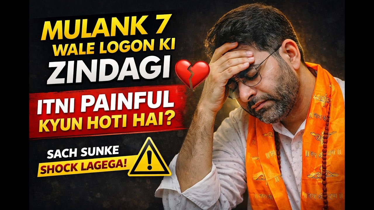 Mulank 7 Ki Life Itni Painful Kyun Hoti Hai? 💔 Sach Sunke Shock Lagega