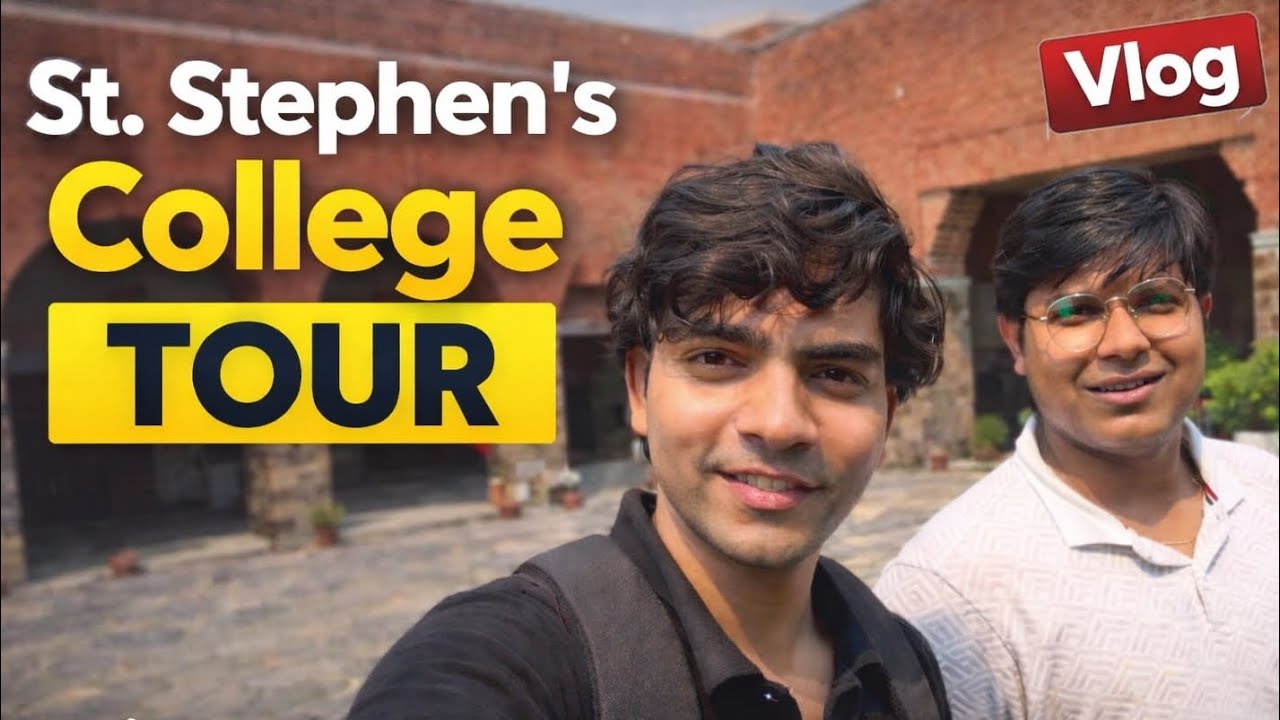 St.Stephen's college tour vlog |#ststephens#delhiuniversity#collegevlog#ststephens#ststephenscollege
