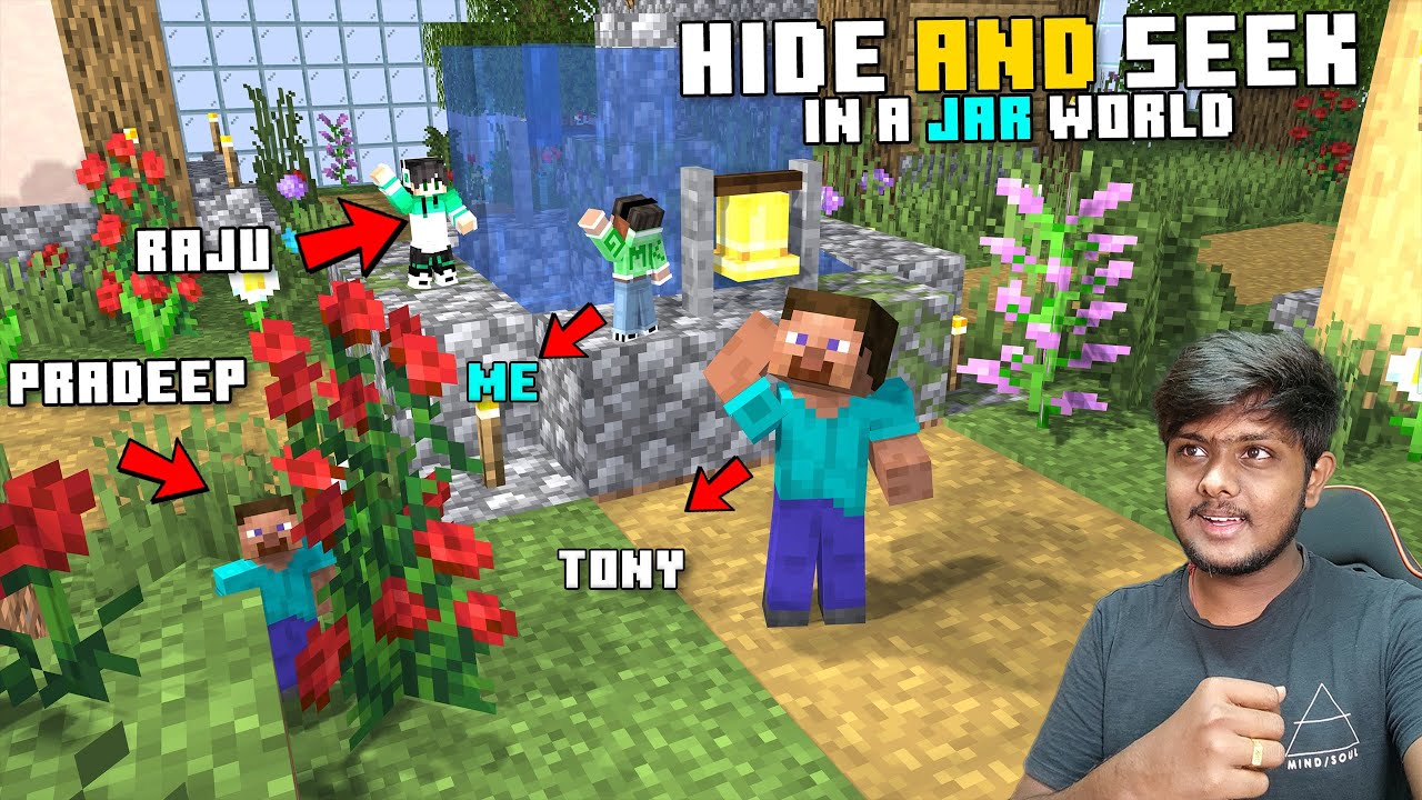 We Enjoyed A Lot Sir 😂 | Hide And Seek In A Jar World | In Telugu | GMK GAMER