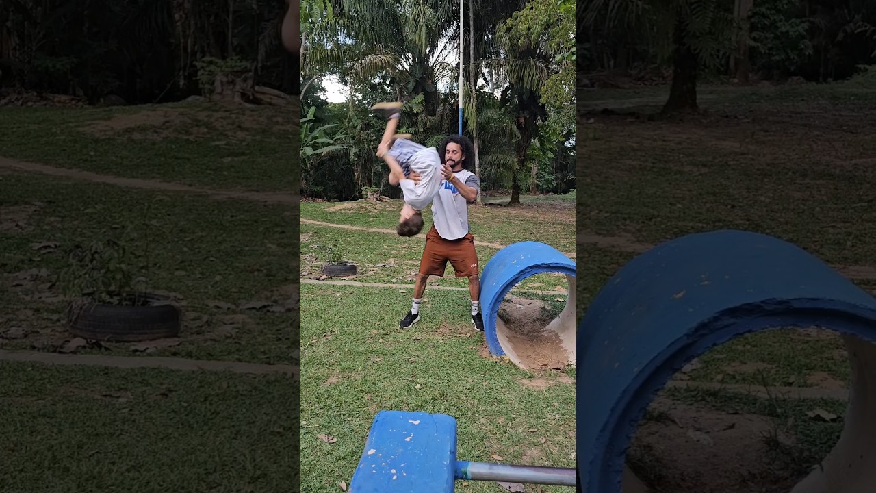 Uma aula de parkour #noflowvlog #aulasdeacrobacias #parkour