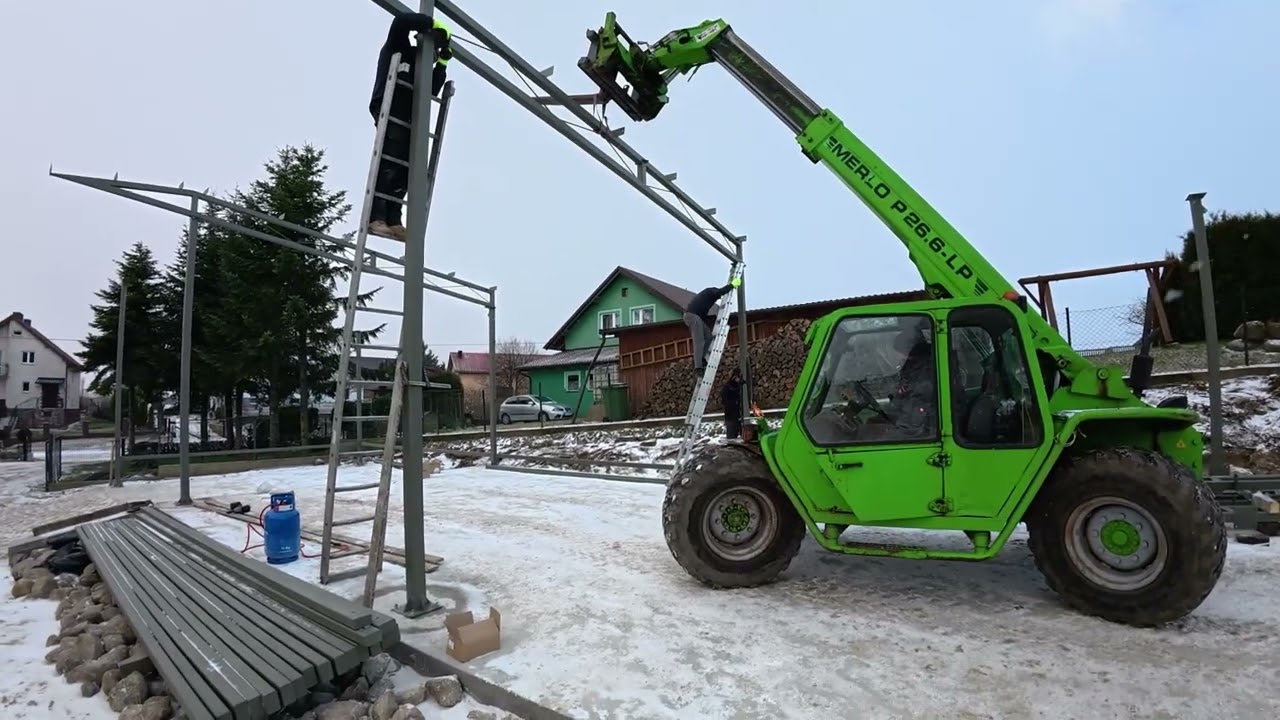 Niech Mury Się Pną Do Góry Tylko To Jest Konstrukcja Stalowa Stawiamy Moja Wymarzona Wiatę 1 Dnia 