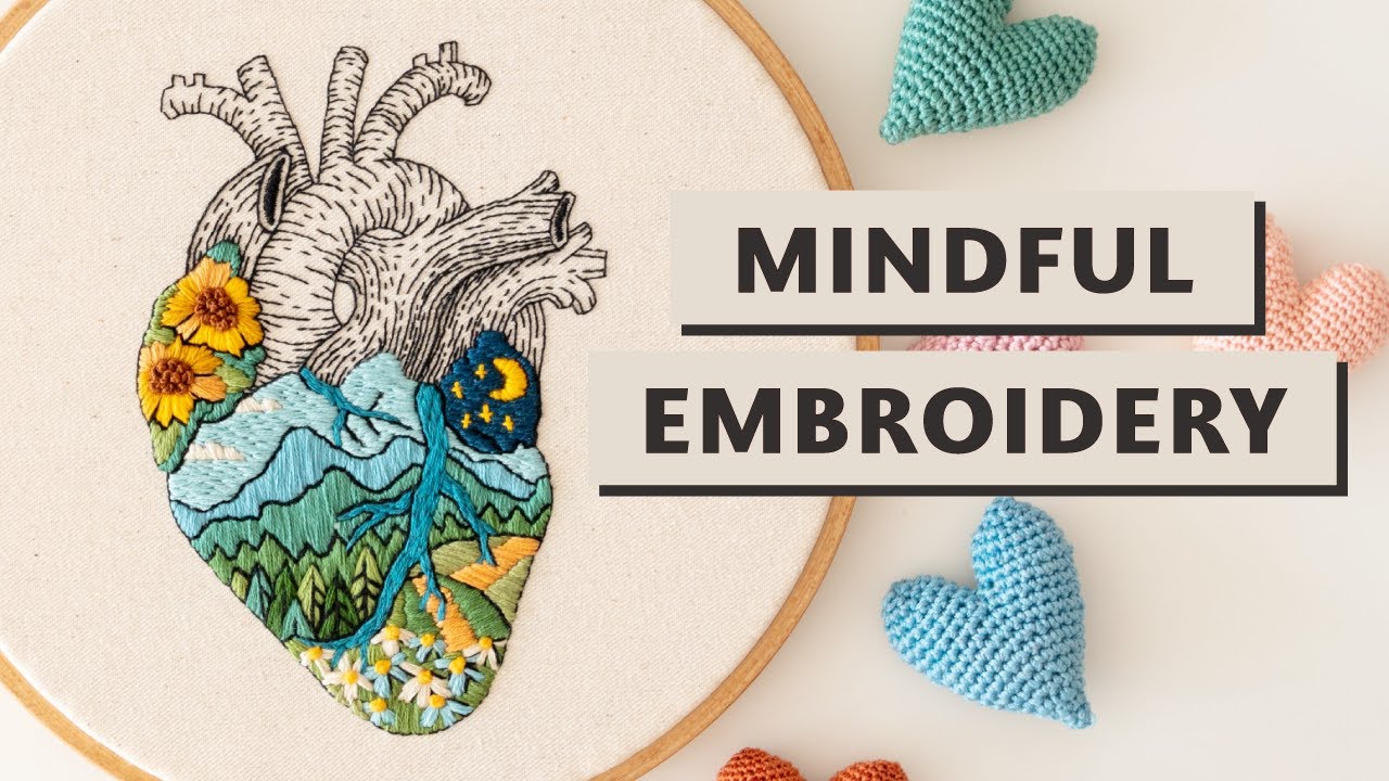 Looking for Embroidery Inspiration | THE HEART Pattern