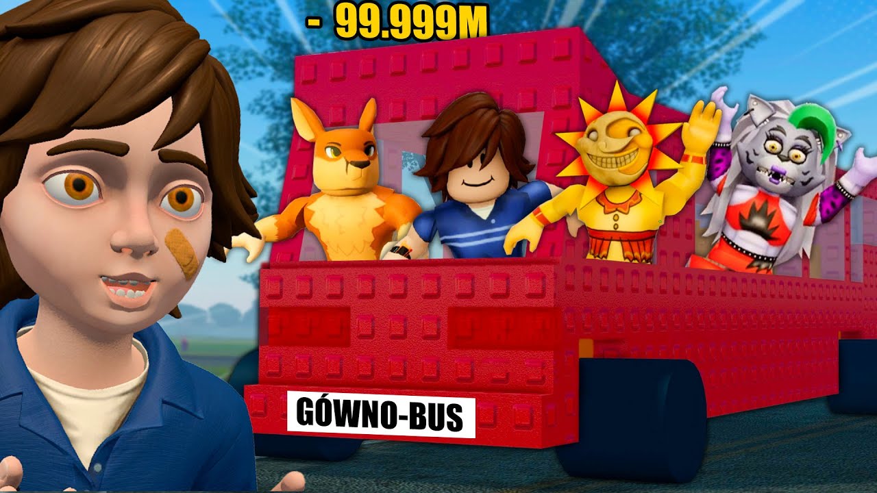 AUTOBUS! BARDZO RODZINNA WYCIECZKA! W Dusty Trip w Roblox
