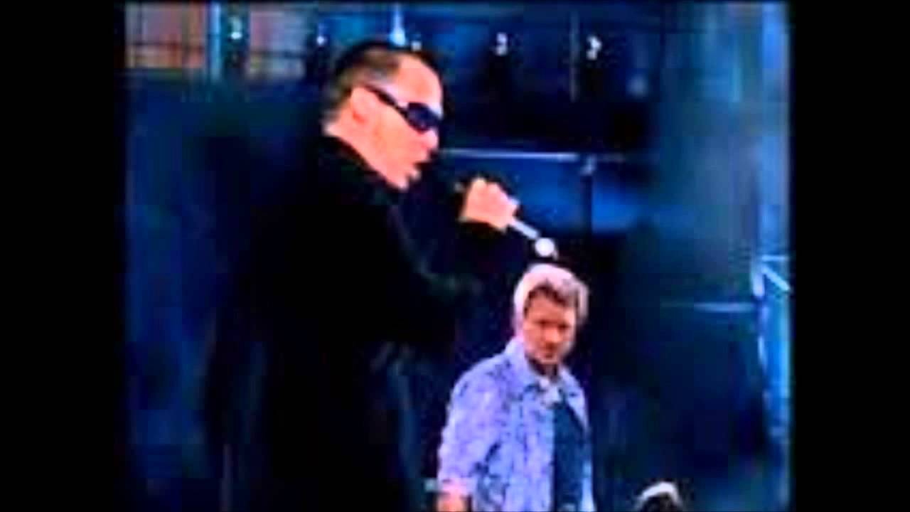 Johnny Hallyday Le P&eacute;nitentier LIVE Avec Florent Pagny Stade De France 1998
