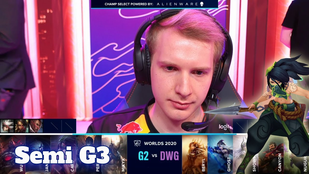 G2 vs DWG - Game 3 | Semi Finals S10 LoL Worlds 2020 PlayOffs | G2 eSports vs DAMWON Gaming G3 full