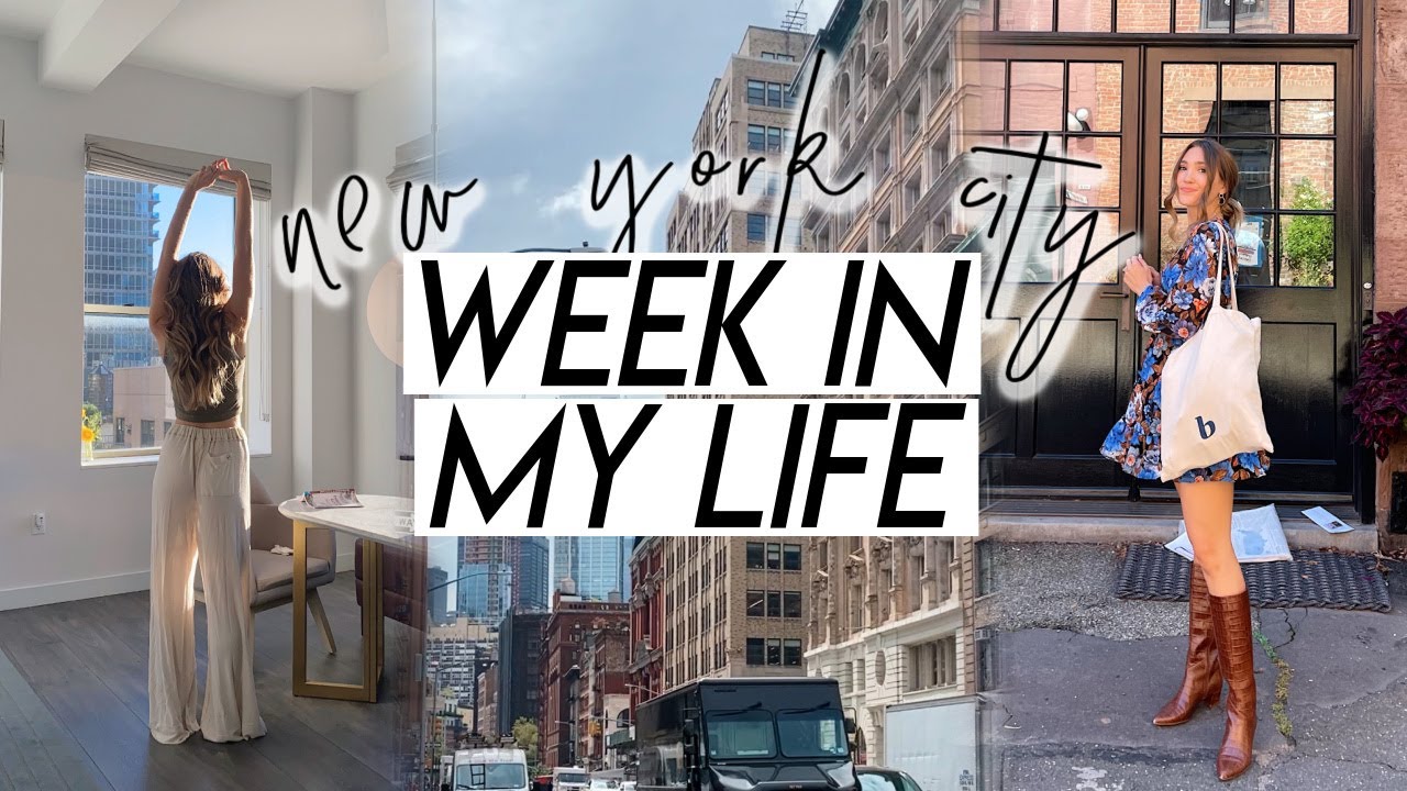 WEEK IN MY LIFE IN NYC | a happy and emotional travel vlog BACK to NYC!