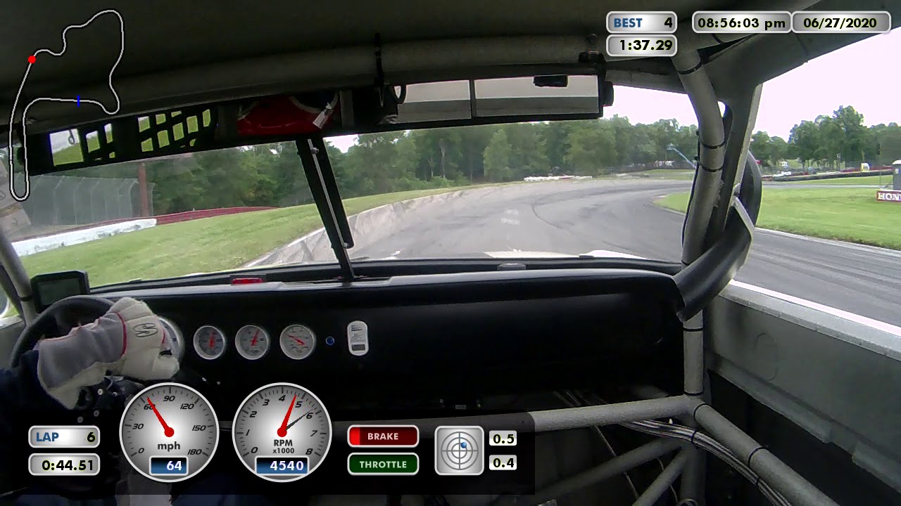 64 Falcon goes to the SVRA event at Mid-Ohio / Race 1 /  June 2020