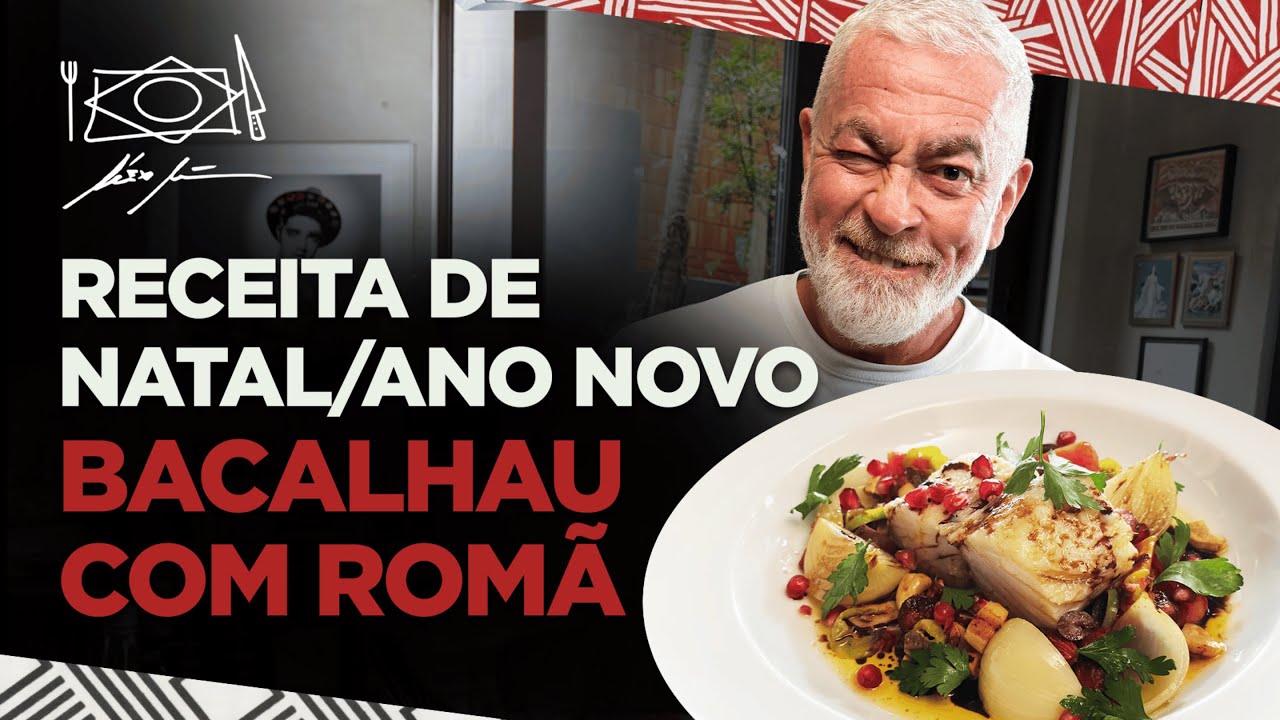 RECEITA DE NATAL/ANO NOVO - Bacalhau com rom&atilde;