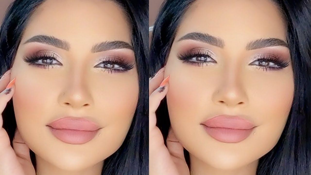 مكياج الخطوبة اللي طلبتوه مني لفستان عنابي | سناب ميثاء عبدالجليل