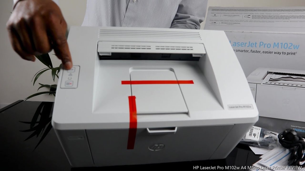 HP LaserJet Pro M102w A4 Mono Laser Printer REVIEW
