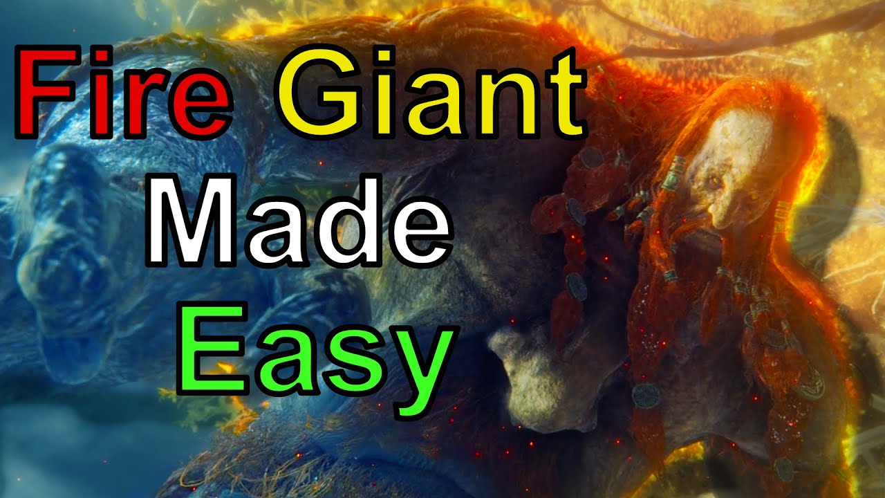Boss Breakdown: How to beat the Fire Giant - Elden Ring
