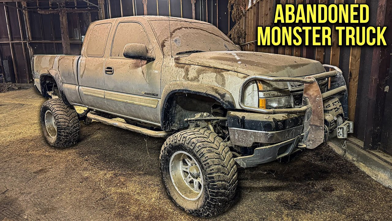 Заброшенный грузовик-МОНСТЕР: Chevy 2500HD | Первая стирка за 12 лет! | Реставрация автомобилей