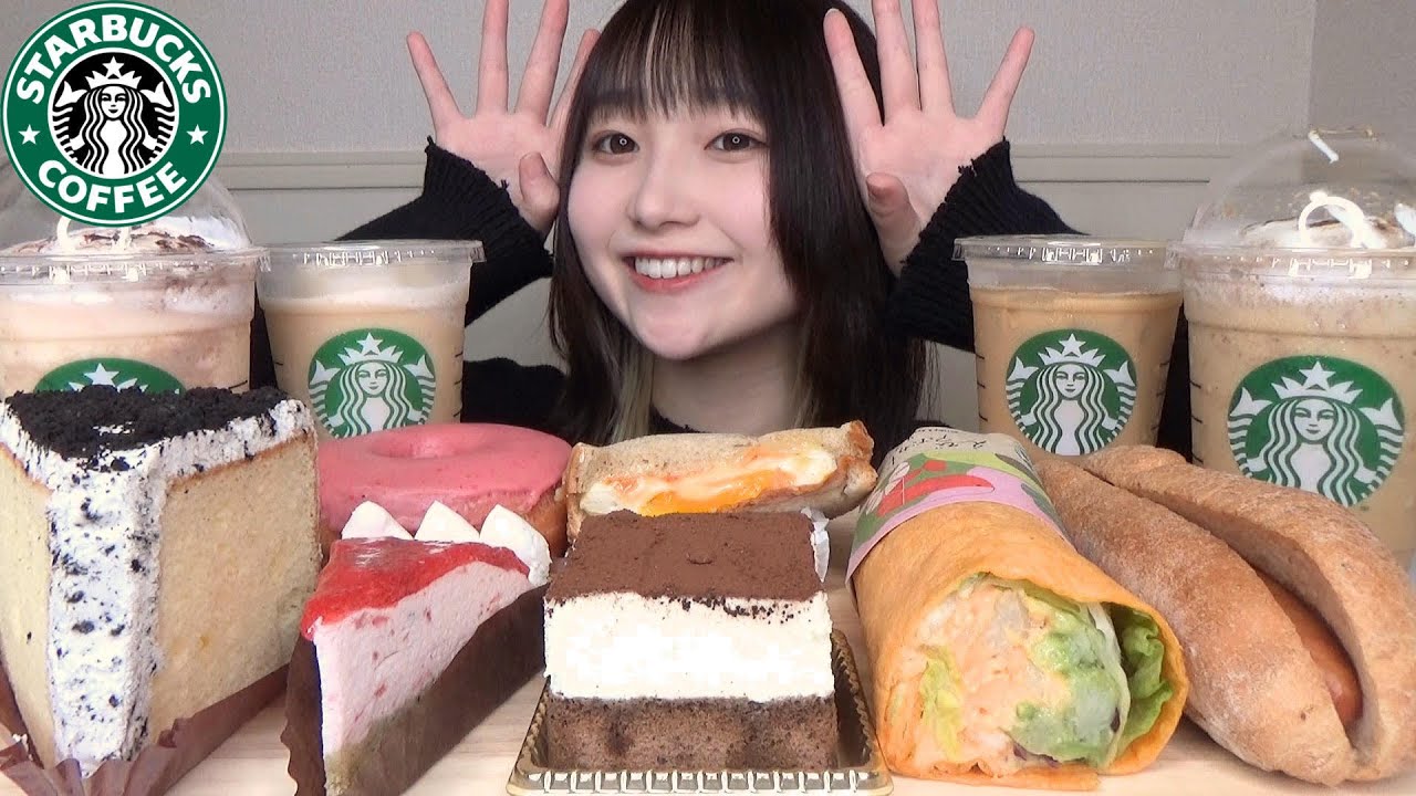 【スタバ新作】新作フラペチーノ全種類と新作フード全種類！！