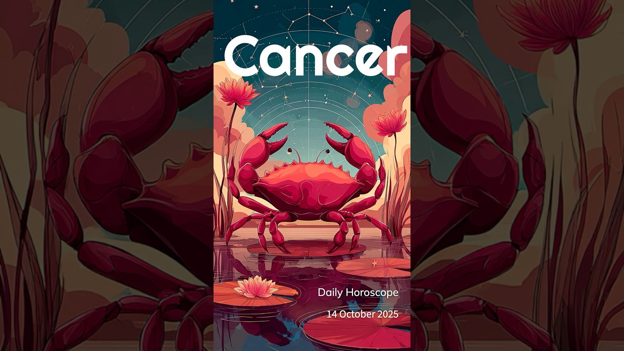 Cancer Daily Horoscope &ndash; 14 October 2025