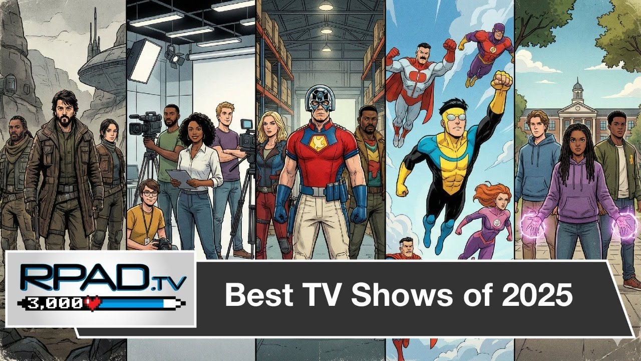 Best TV Shows of 2025 | RPadTV Episode 126