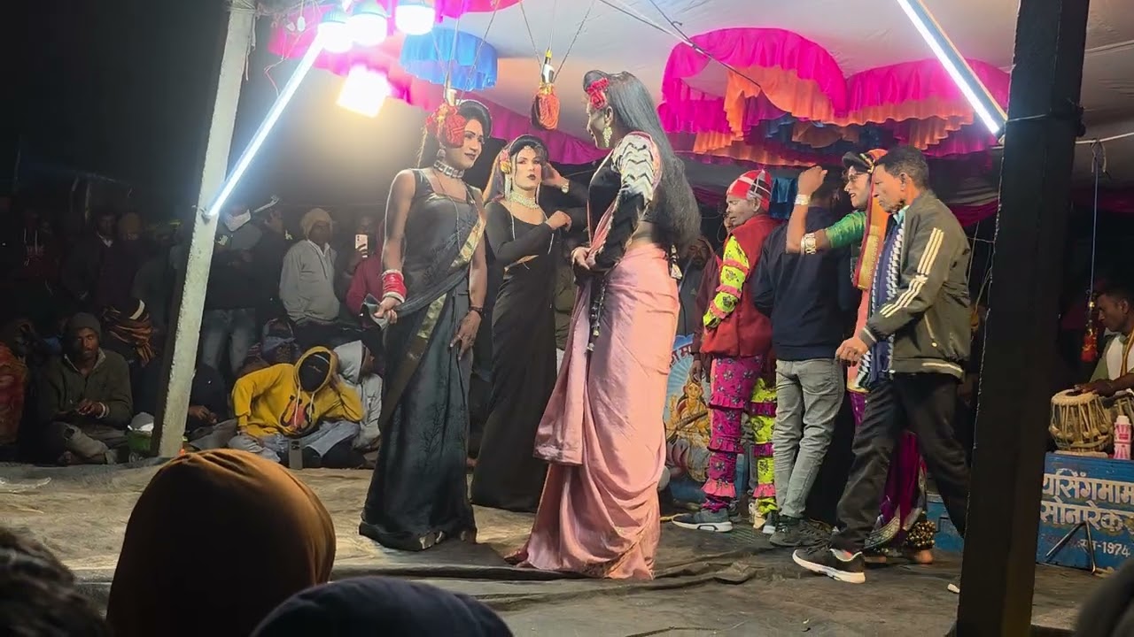 👯 💃 सोनू मोनू टीनू और सपना गये रायसिंग मामा को देखने खाबदा गांव में || Aadivasi Songadya Party || 🥳💃