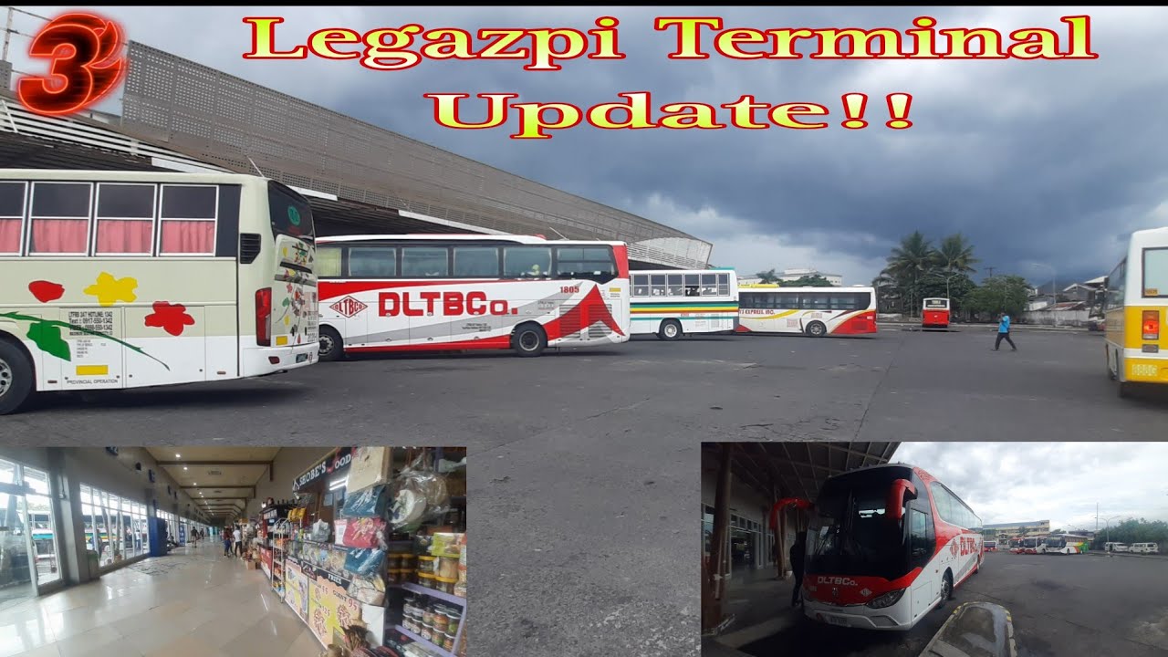 Update sa Pamasahe,Ruta at alis ng Bus sa Legazpi Grand Terminal