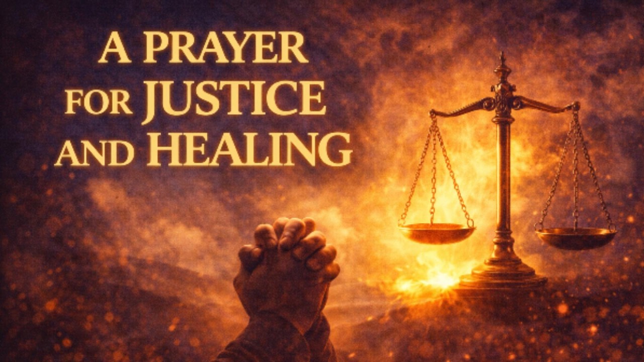 A Prayer for Justice and Healing | | GOD SAW WHAT HAPPENED