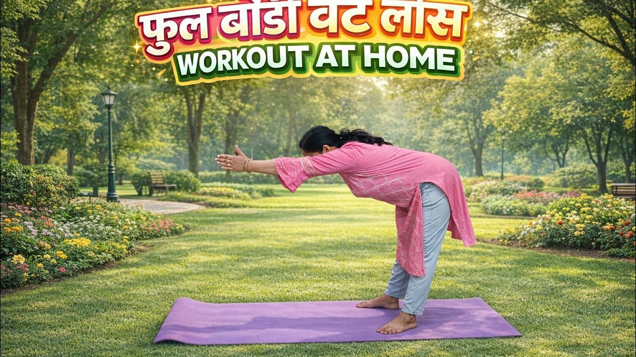 60 minute full body fat burning workout -- no jumping no equipment
