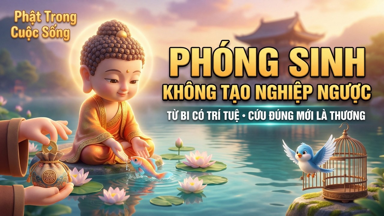 Phóng Sinh Không Tạo Nghiệp Ngược – Từ Bi Có Trí Tuệ, Cứu Đúng Mới Là Thương