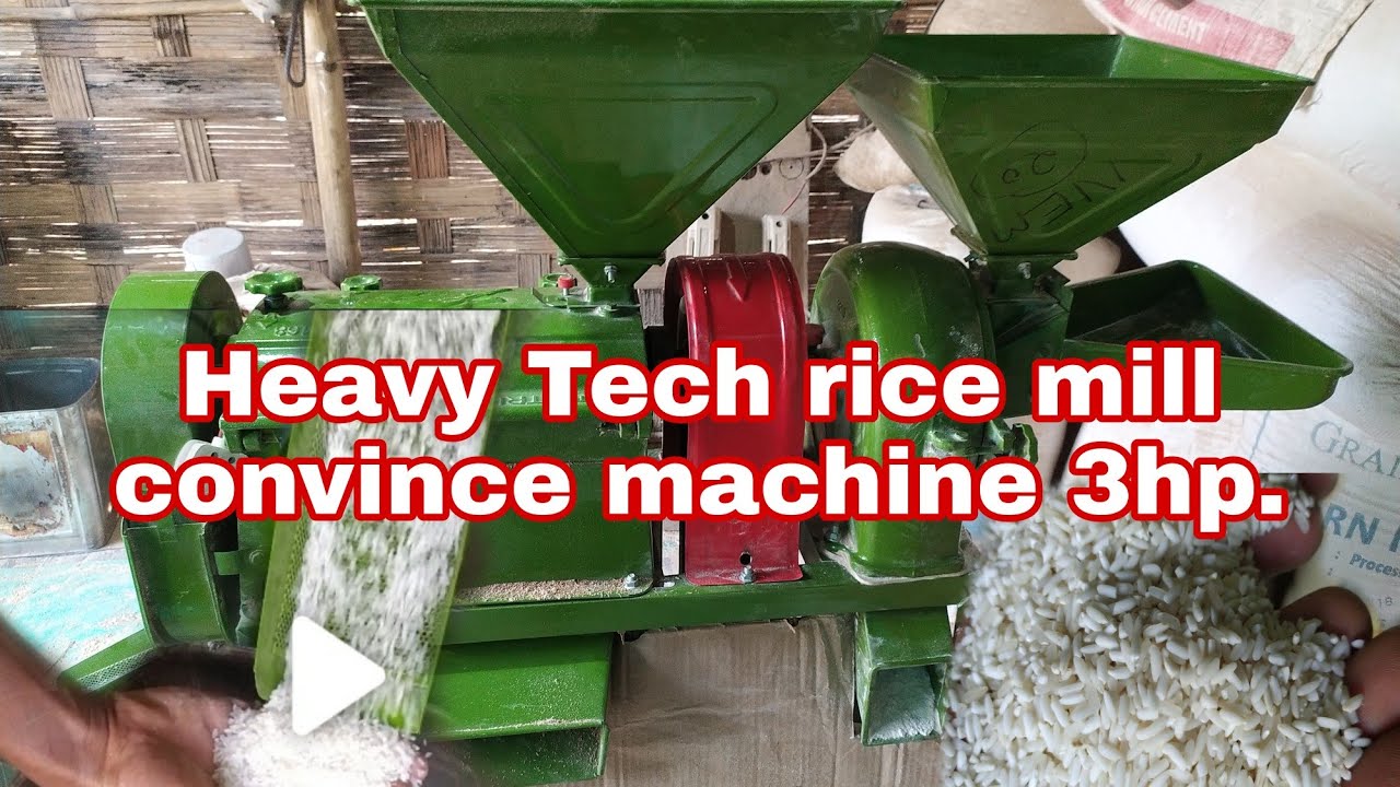 Heavy tech rice mill convince machine new model 6N100-F26