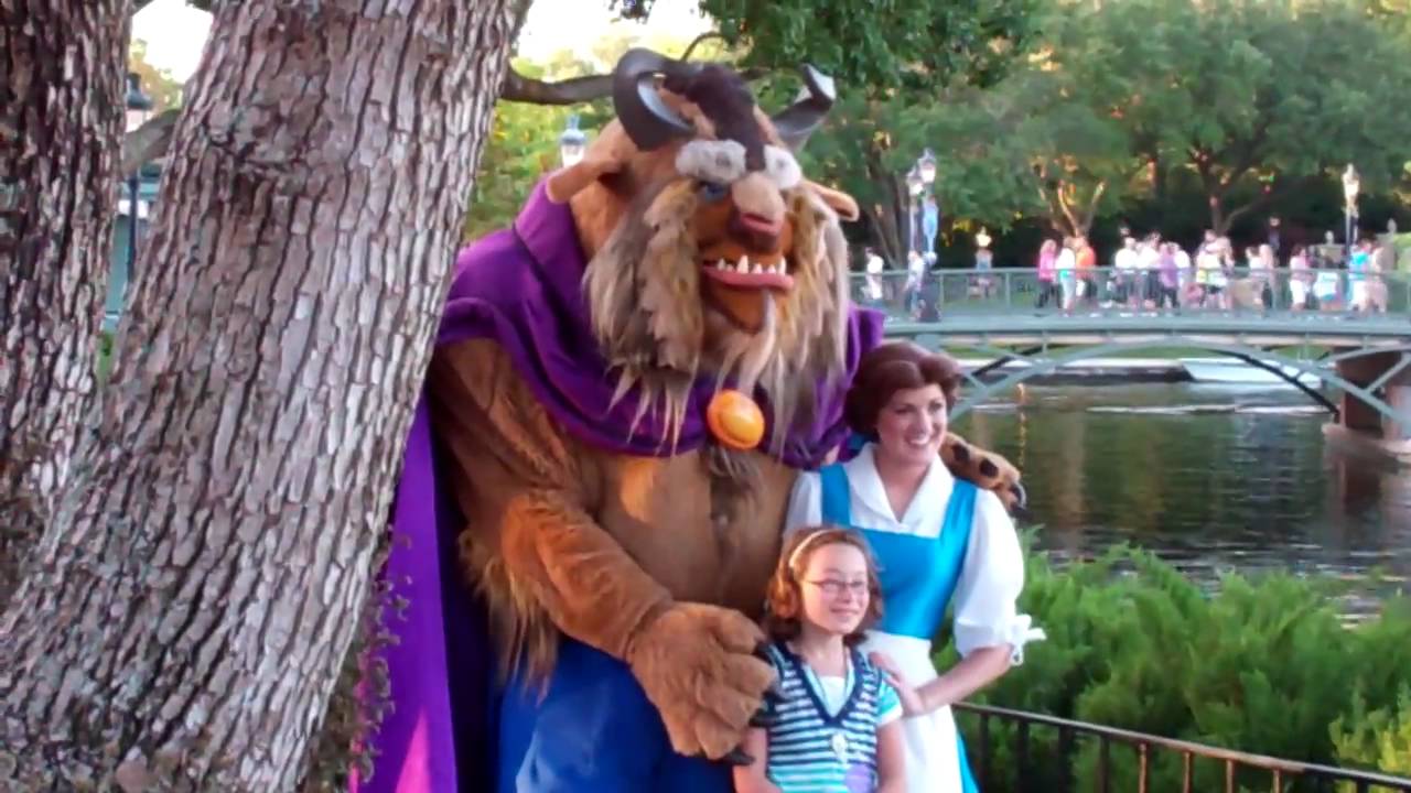 Belle and Beast- Disney World!