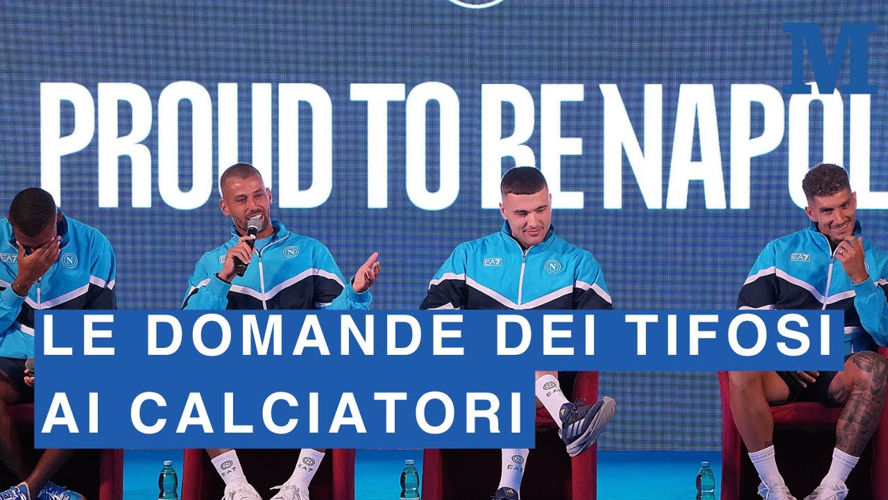 I calciatori del Napoli rispondono alle domande dei tifosi: dalla Champions League allo scudetto