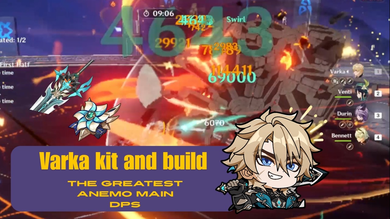 The Grand Master of the Knights of Favonius..... (Varka kit and build) (Creator experience Server)
