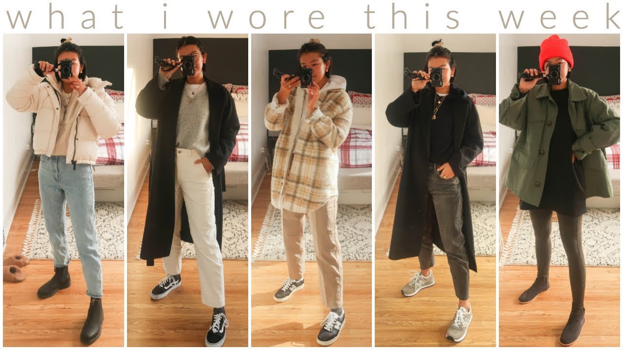 EASY EARLY WINTER OUTFITS | What I Wore This Week