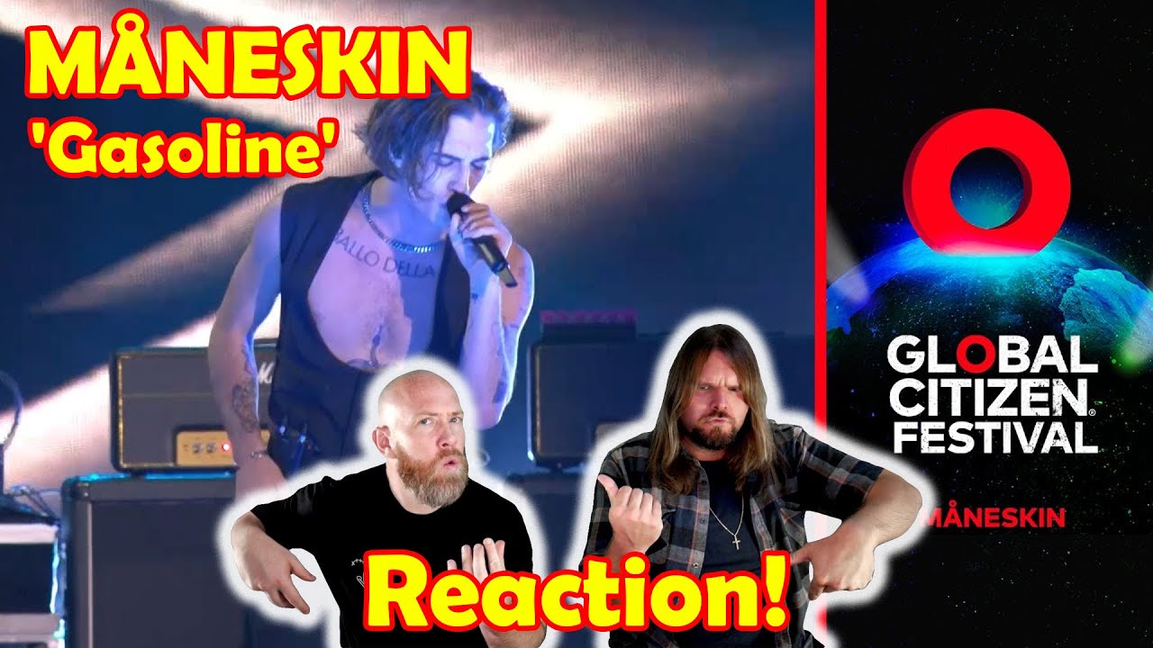 Musicians react to hearing MÅNESKIN Perform 'Gasoline' !!!