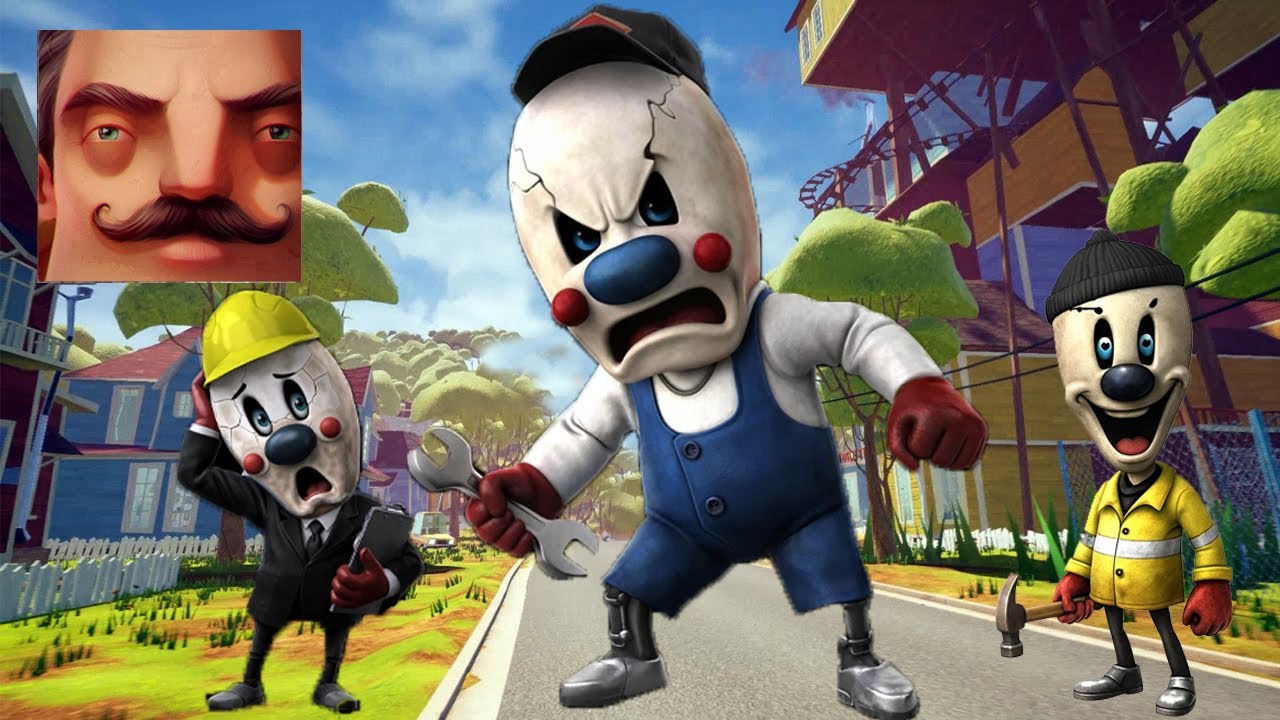 Hello Neighbor - New Neighbor Ice Scream 8 Big Rod Mechanic Final History Gameplay Walkthrough