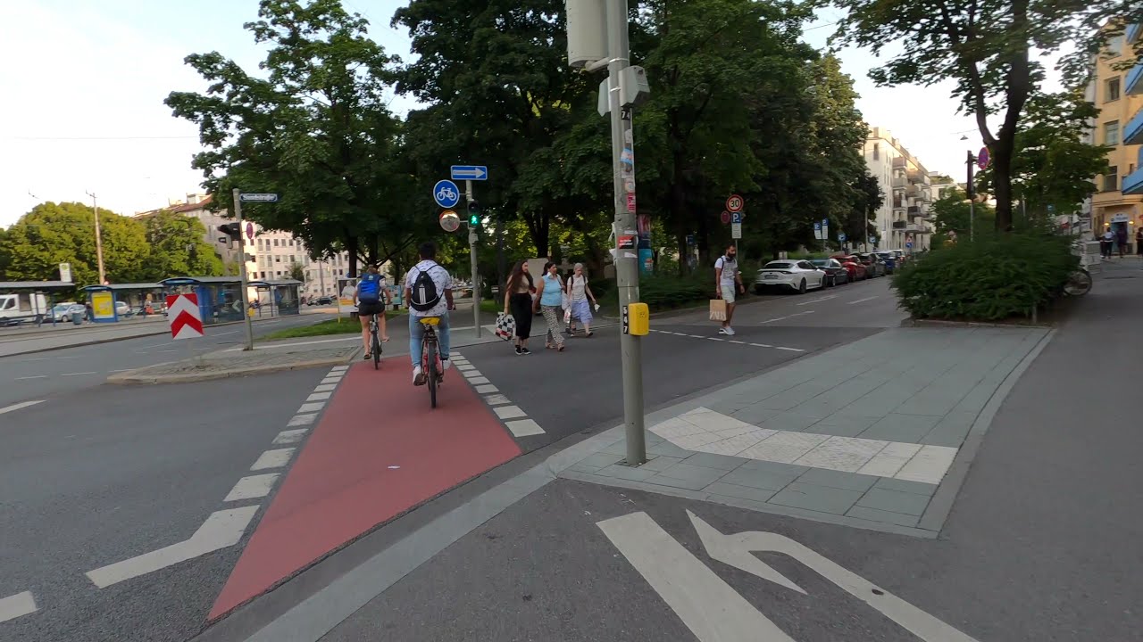 Cycling in Munich: Maxvorstadt - Schwabing #96