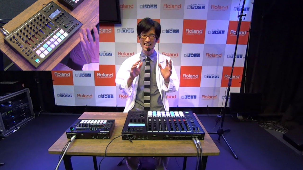 ドクターTのRoland GROOVEBOX MC-707/MC-101で演奏＆曲作りムービー！