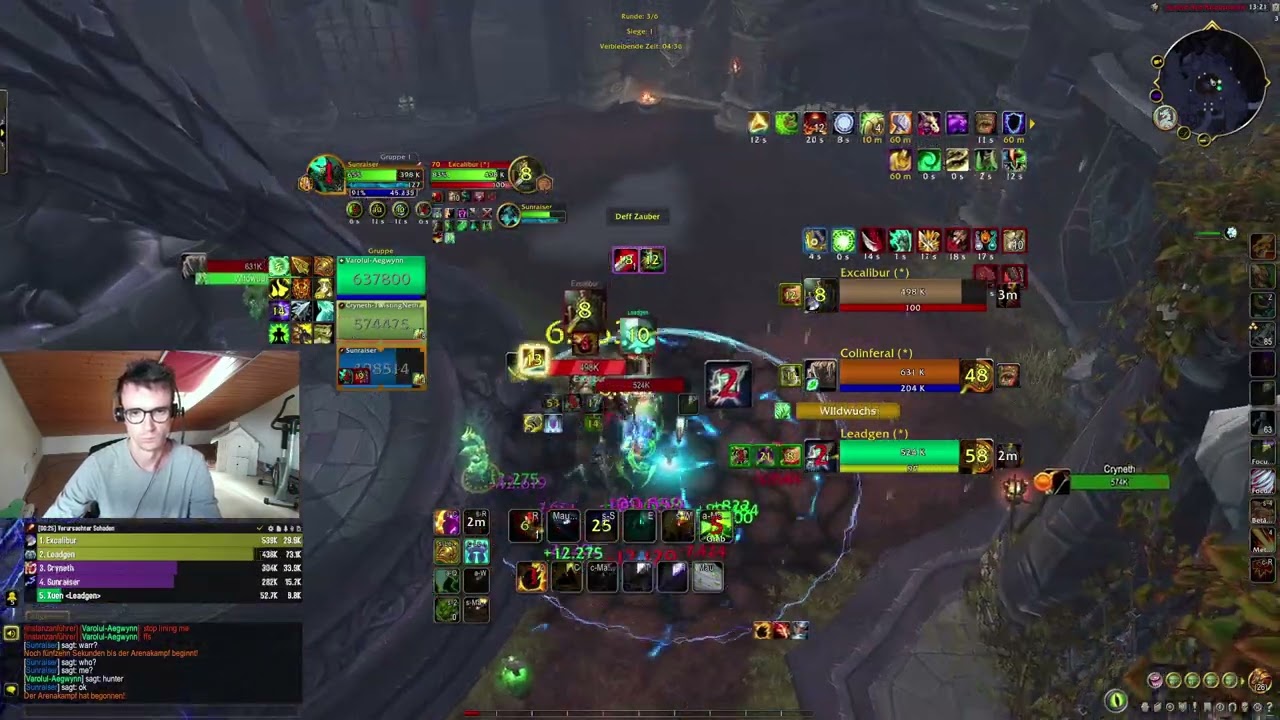 elemental shaman solo shuffle vs double melee dragonflight pvp