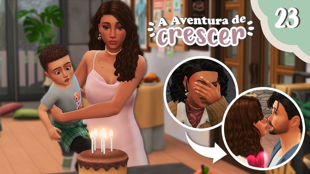 PEDIDO DE NAMORO + FESTA DE ANIVERSÁRIO! 😍 - A Aventura de Crescer #23 | The Sims 4: Gameplay