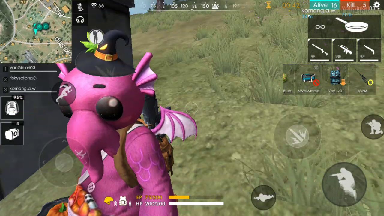 Review gameplay bundle gajah unyu free fire