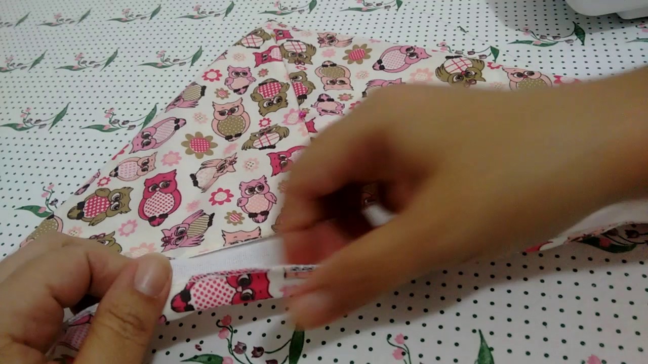 TOALHA FRALDA COM CAPUZ - PARTE 1